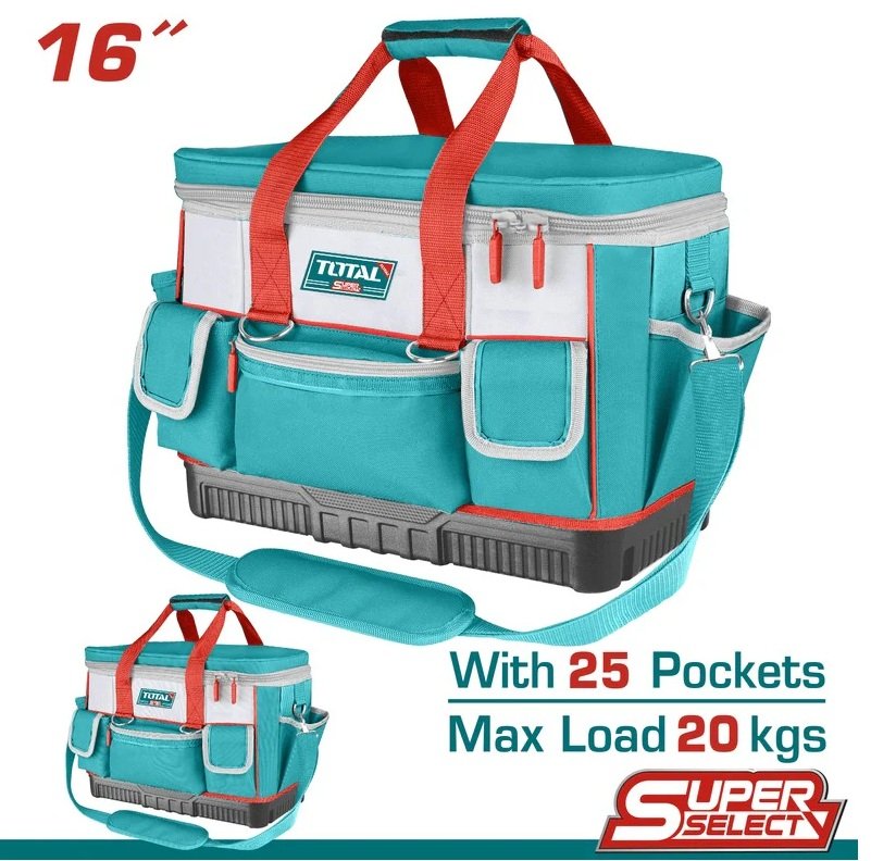 BOLSO TELA P/HERRAMIENTAS TOTAL 16 THT561625